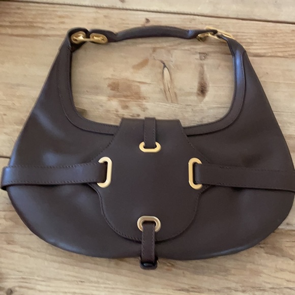 Jimmy Choo tulita brown hobo bag - Picture 2 of 5